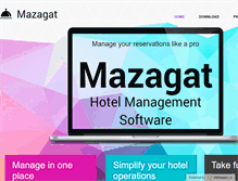 Tablet Screenshot of mazagat.com